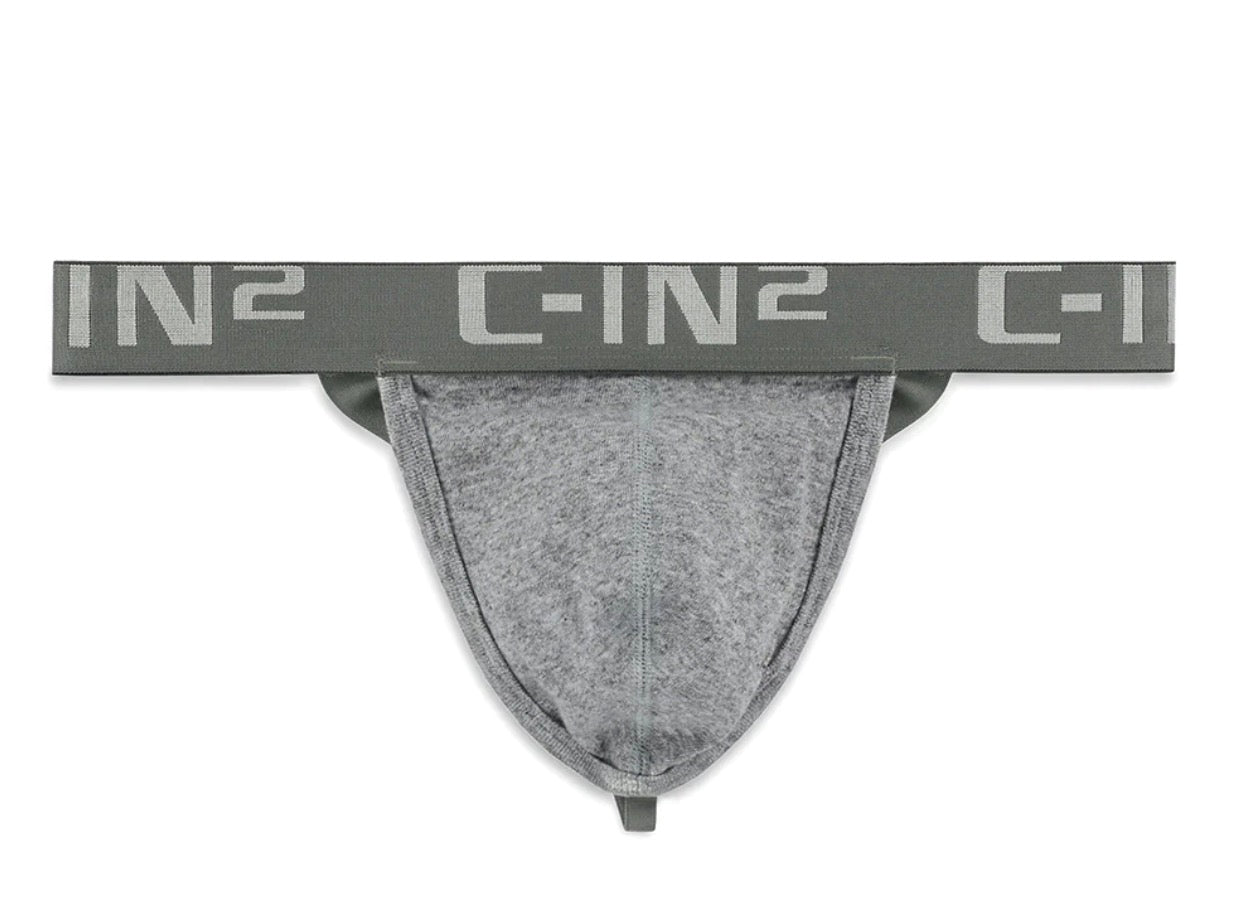 【C-IN2】Core hollow thong-grey