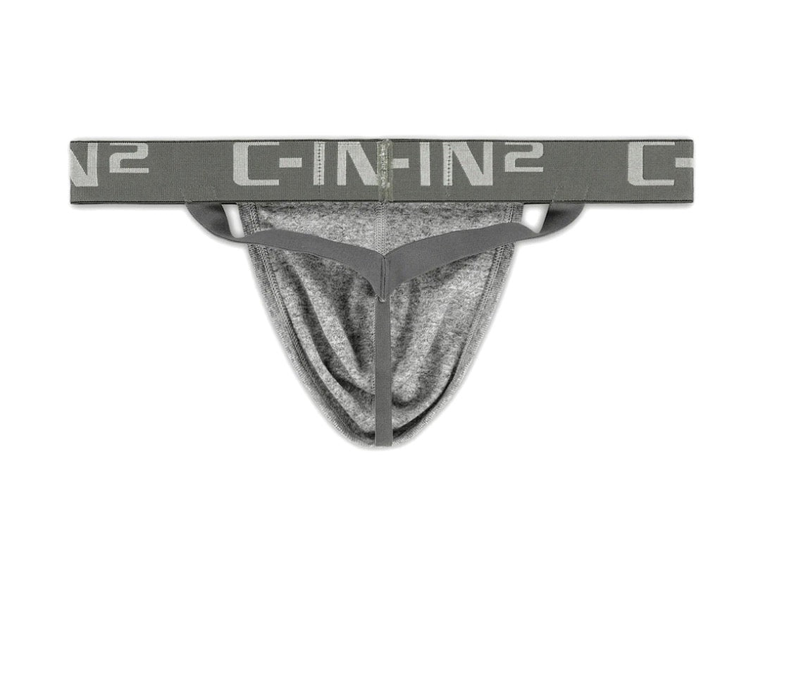 【C-IN2】Core hollow thong-grey