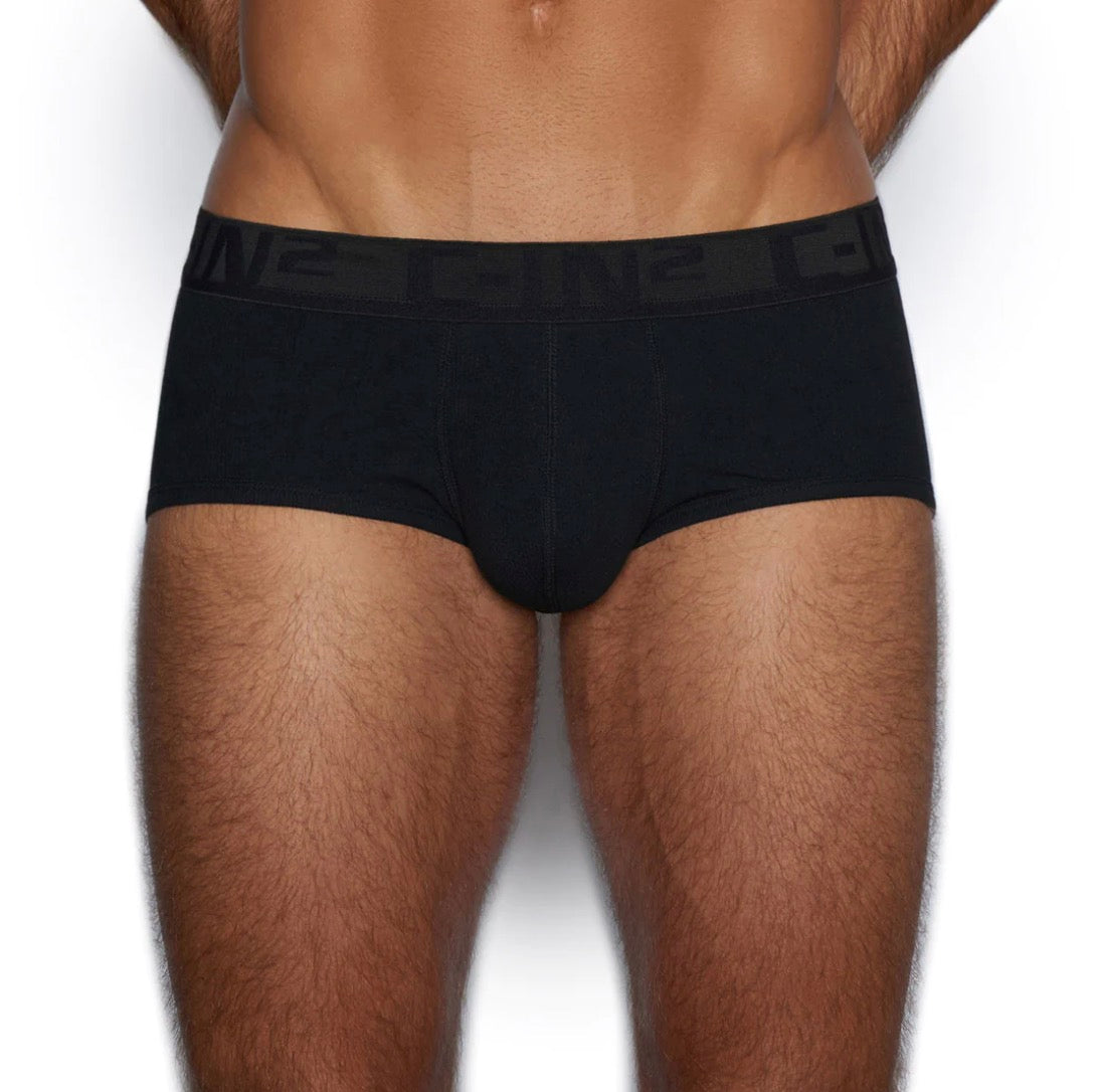 【C-IN2】C-Theory mid-waist briefs-black
