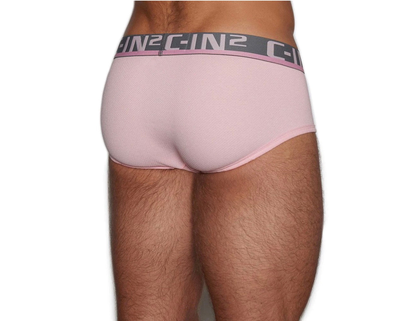 【C-IN2】C-Theory mid-waist briefs-(light blue, pink)