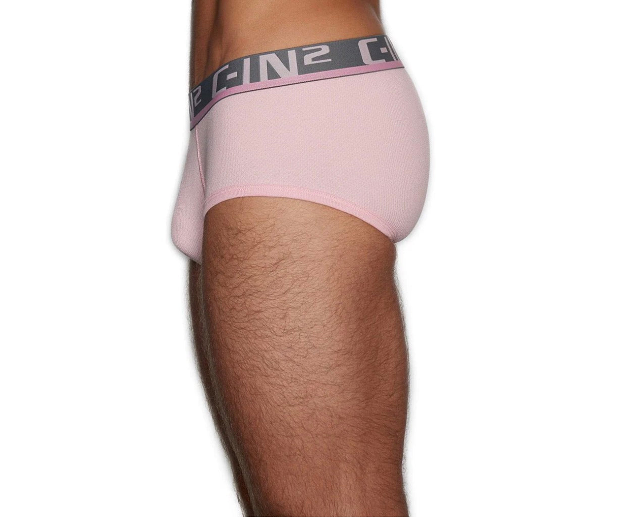 【C-IN2】C-Theory mid-waist briefs-(light blue, pink)