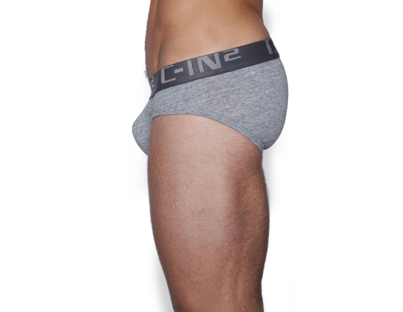 【C-IN2】Core Classic Low Waist Briefs (White, Gray) 