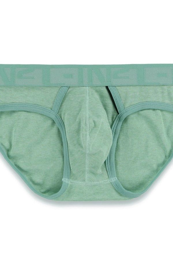 【C-IN2】Hand Me Down low-waist briefs (lotus root, green, gray) 